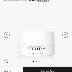 Dr Barbara sturm eye cream
